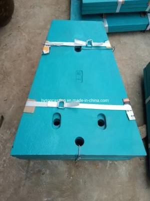 Jaw Crusher Spare Parts Protection Plate Cj412 Lower Cheek Plate