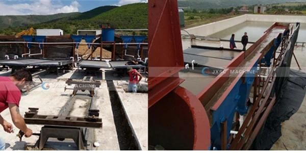 Small Scale Gold Shaker 6s Machine Gold Sorting Mineral Shaking Table for Chrome Zircon Tin Copper Tungsten Gravity Separator