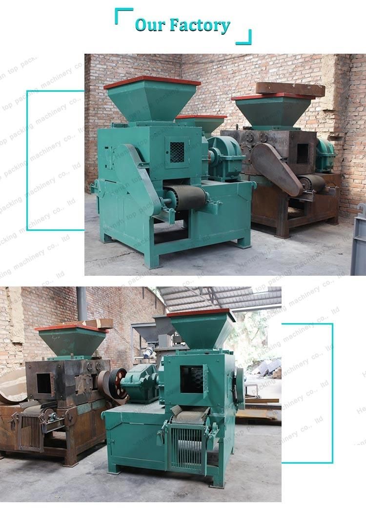 Professional Pressing Pressure Ball Machine Coal Briquette Roller Press Machine