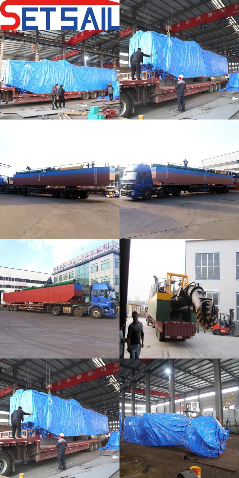 Durable Self Propell Trailing Suction Hopper Dredger for Reservoir