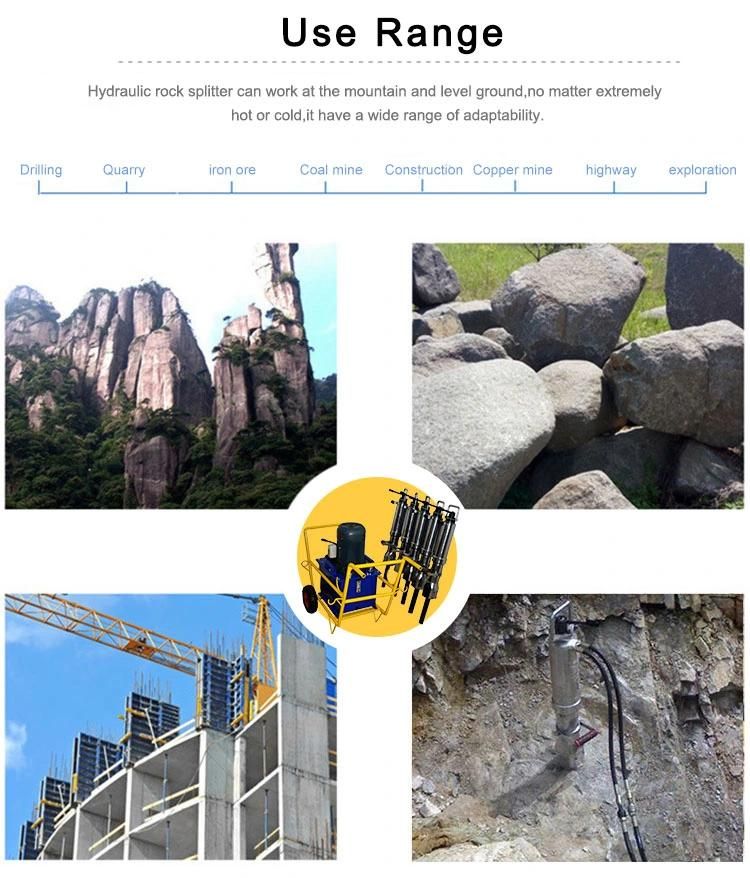 Stone Splitter Machine Rock Splitter Rock Cracking Machine