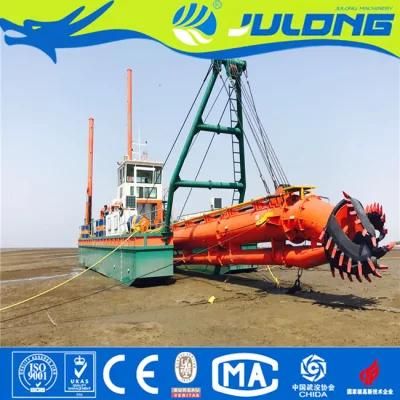 River Sand Dredger with Cutter Head Low Price for Canal Dredging Machinery