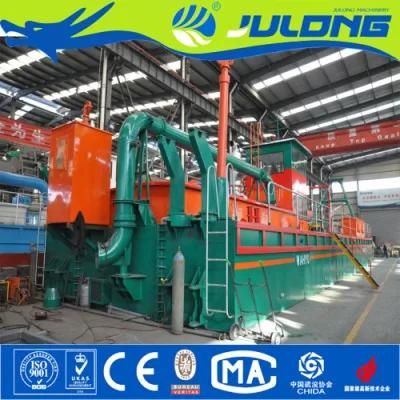 Julong Professional Cutter Suction Dredger with Dredge Pump