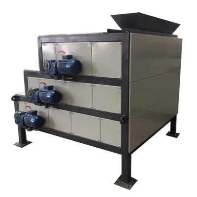Above 10000GS Industrial Magnetic Roller Separator for Tin Ore / Coltan or Mining Plant