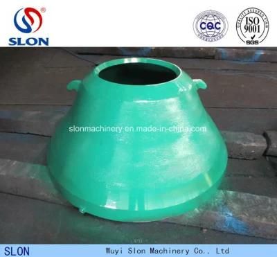 Telsmith Terex Cone Crusher Spare Wear Parts Bowl Liner Concave and Mantle