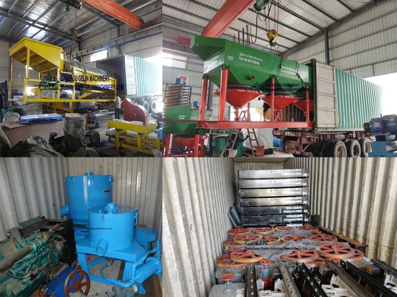 100tph Diamond Gemstone Portable Washing and Processing Plant