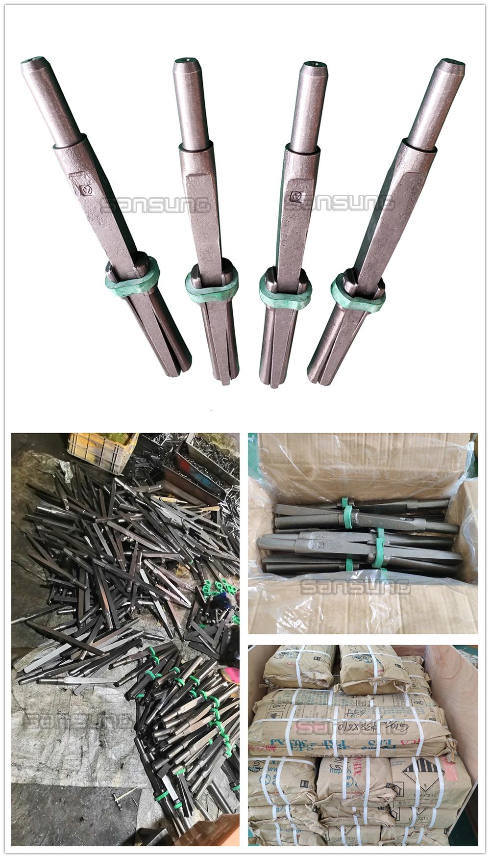 Pneumatic Wedge Splitter Hammer Breaking for Stone and Concrete Blocks
