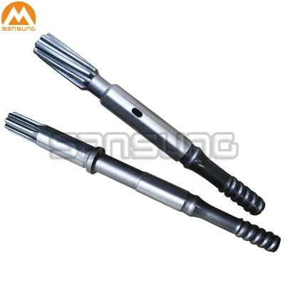 T38 T45 T51 Fully Carburized Shank Adapter for Top Hammer Bench Drilling