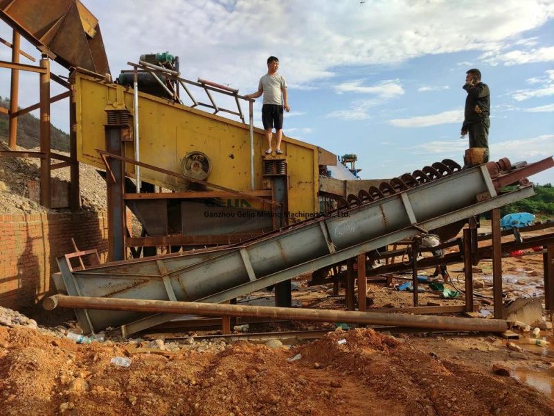 Energy Saving Screw Spiral Classifier for Grading Hematite Ore