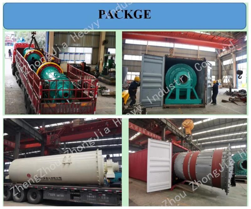 900X2400 Rod Mill Ball Mill with Capacity 1.5-3tph