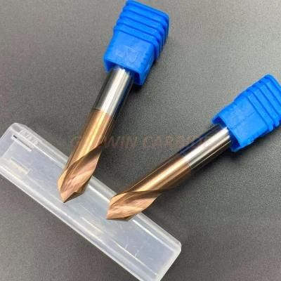 Gw Carbide-75mm Solid Carbide Point Drill for CNC Machine with Quite High Accuracy