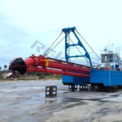 Midium Size Cutter Suctiong Dredger Diesel Powered Dredgeing Machine