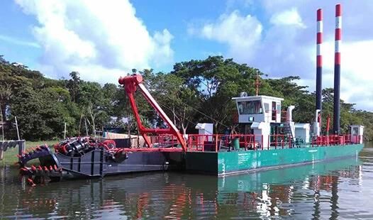 Mining Machinery Gold Mining Dredge Cutter Suction Dredger for River Sand Dredging/Expansion/Deepening