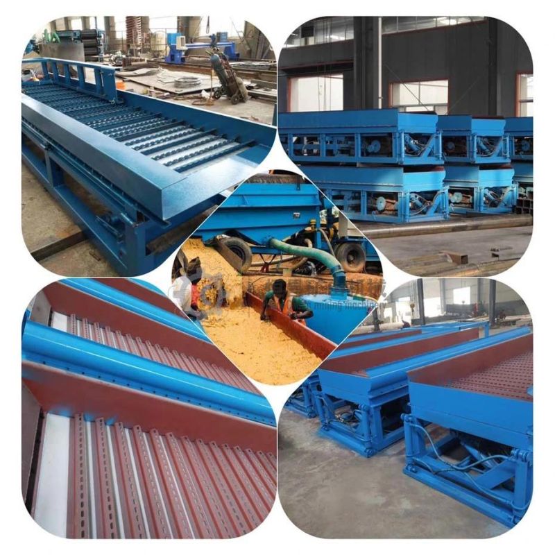Placer Gold Vibrating Sluice Box