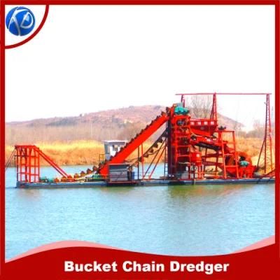 Gravity Separator Type Power Sluice Concentrator Gold Dredger River Sand Gold Mining Ship ...