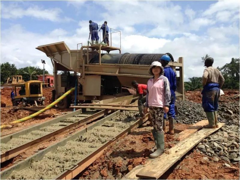 Gold Refinery Trommel Washing Plant Machine for Gold Panning Project