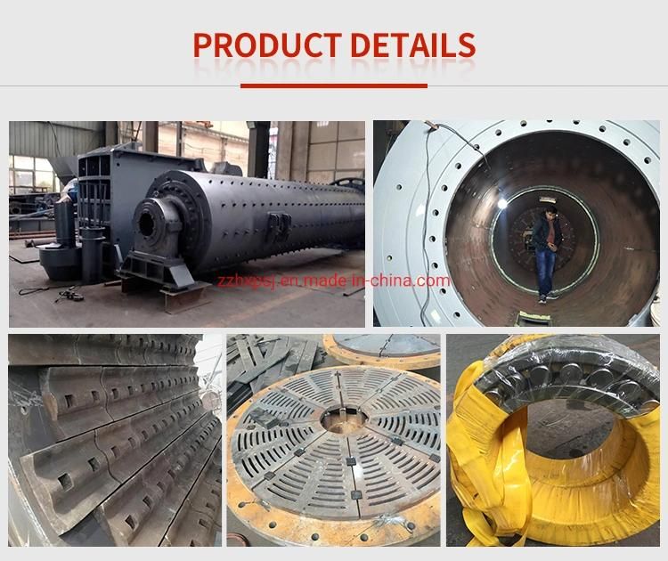 Industrial Ball Mill for Fine Powder for Feldspar and Quartz