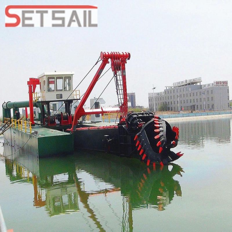 Diesel Engine Power Cutter Suction Dredger with Hydraulic Sand Pump