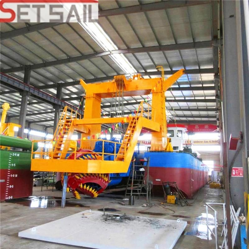 Diesel Engine Power Cutter Suction Dredger with Hydraulic Sand Pump