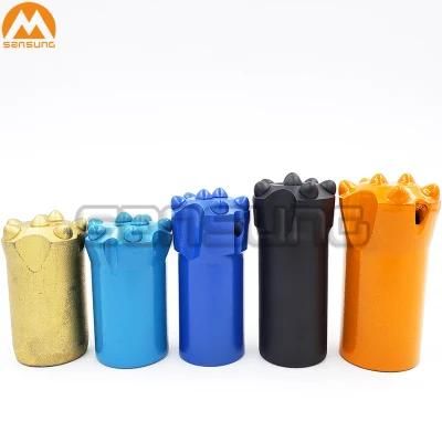 Rock Drill Taper Button Bit for Hex 22 Taper Rod