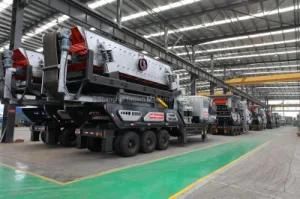 Mobile Type Sandstone Crusher/Portable Wheel Tire Cone Crushing Plant Manufacturer