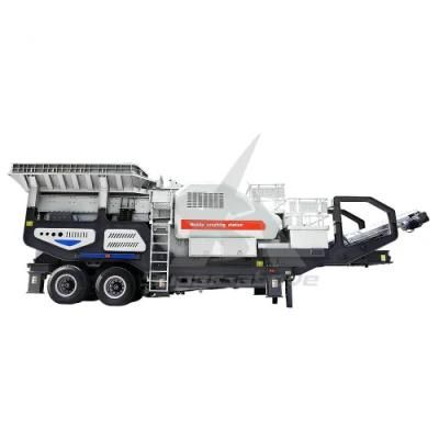 Portable Stone Concrete Crushing Plant Mobile Cone Crusher with Best Price