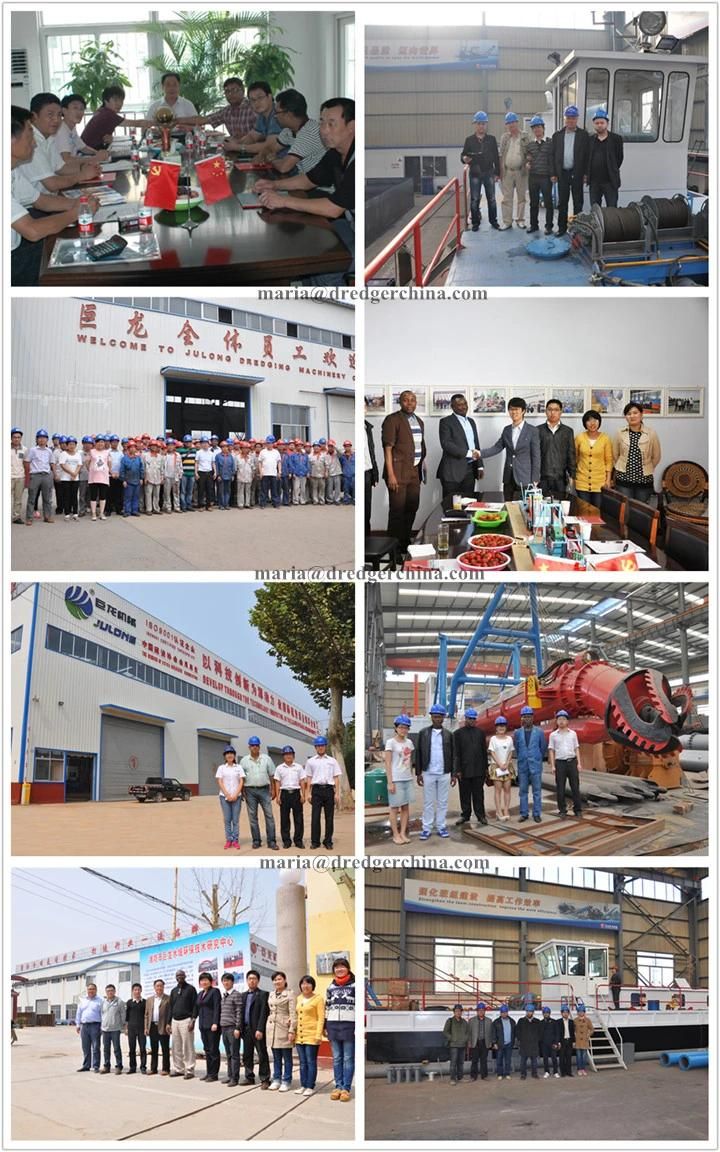 24 Inch Sand Dredging Dredger with Marine Diesel Engine