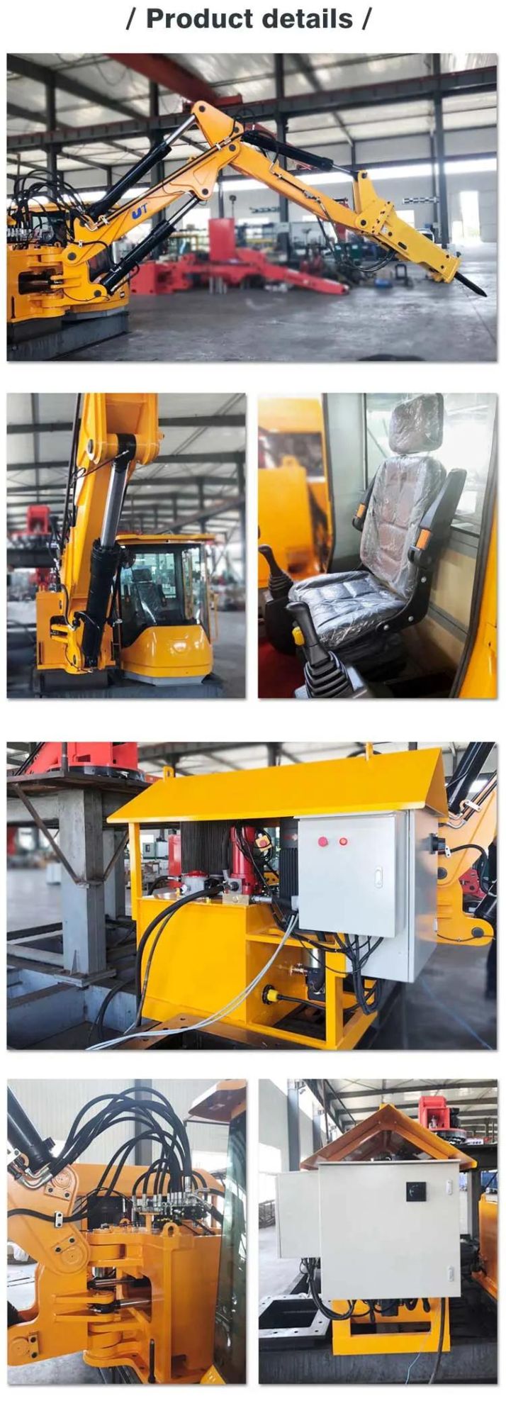Underground Mining Hydraulic Rock Breaker Static Boom Systems