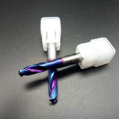 Gw Carbide-High Precision Solid Carbide Drills in HRC60 for Steel, Stainless Steel