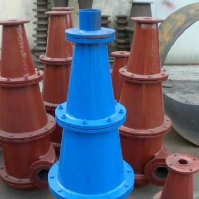 Mine Hydrocyclone Gold Mining Desander Hydrocyclone Big Capacity Hydrocyclone Cluster