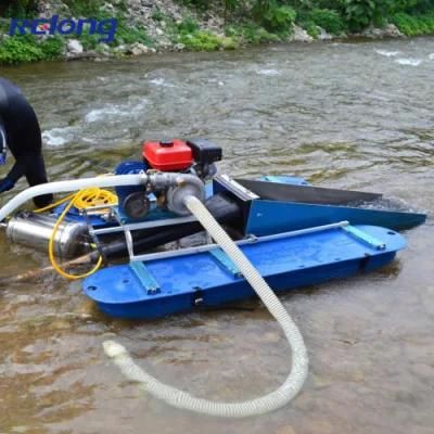 Floating Gold Dredge 2.5 Inch Mini Gold Mining Dredge Separator Machine Mini Portable ...