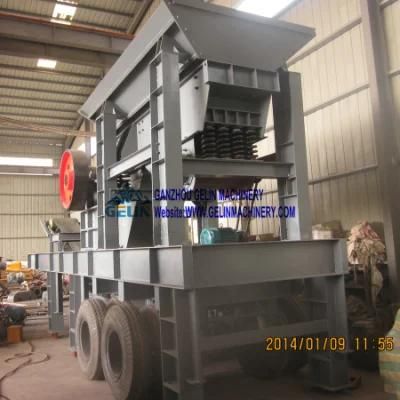 Mobile Type Stone Crush Machine Rock Crusher