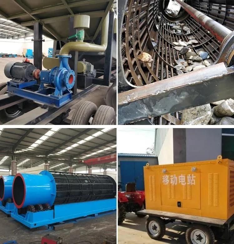 Gold Refinery Trommel Washing Plant Machine for Gold Panning Project