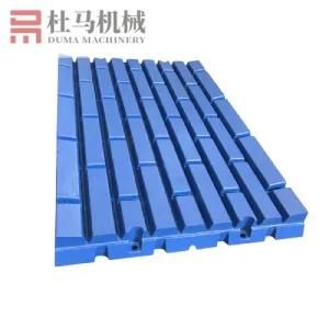 Custom Wear Resistance High Manganese Fixed Steel J40 Jaw Plate