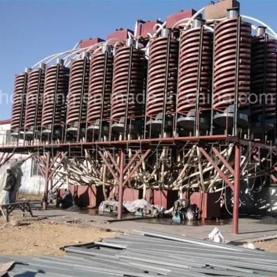 Mine Concentrator Gold Spiral Vertical Separator Chute