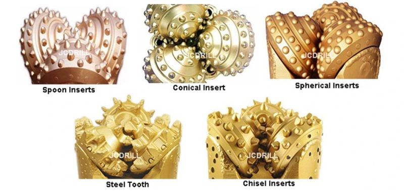 High Quality Steel Tooth Tricone Rotary Bit for Hard Rocks Borehole Drilling