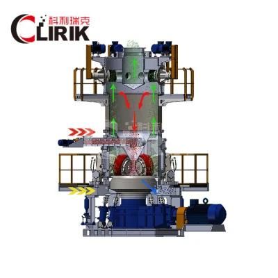 Limestone Ultra Fine Powder Making Machine Vertical Roller Mill for Limestone Powder ...