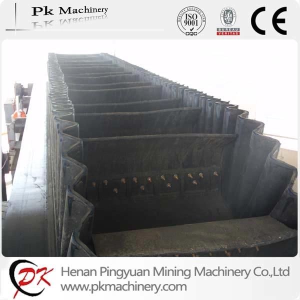 Granule Salt Vertical Sidewall Belt Conveyor