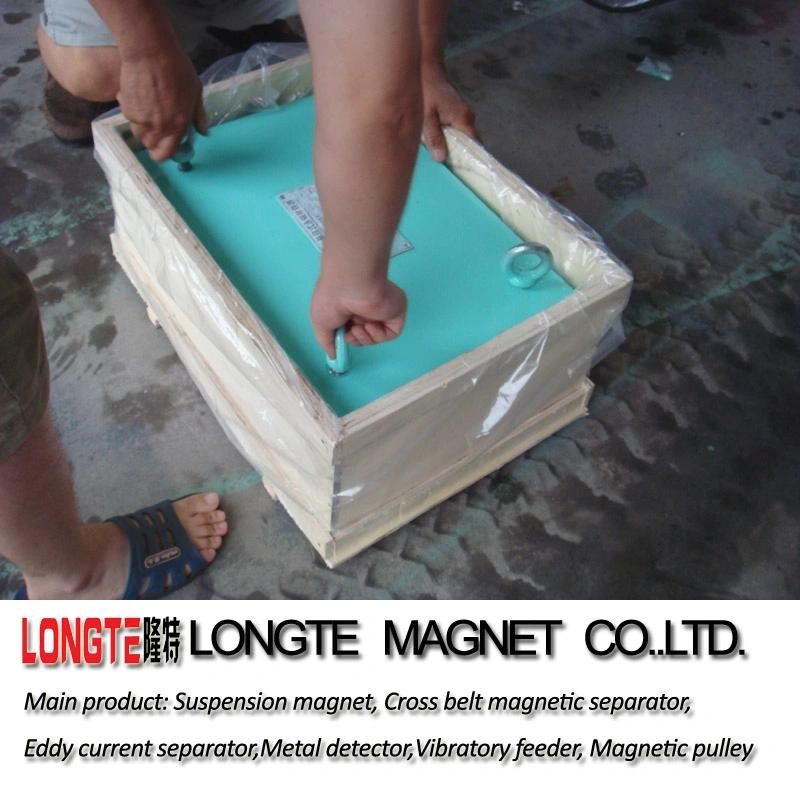 Permanent Suspended Magnet for Conveyor Belt to Remove Tramp Iron