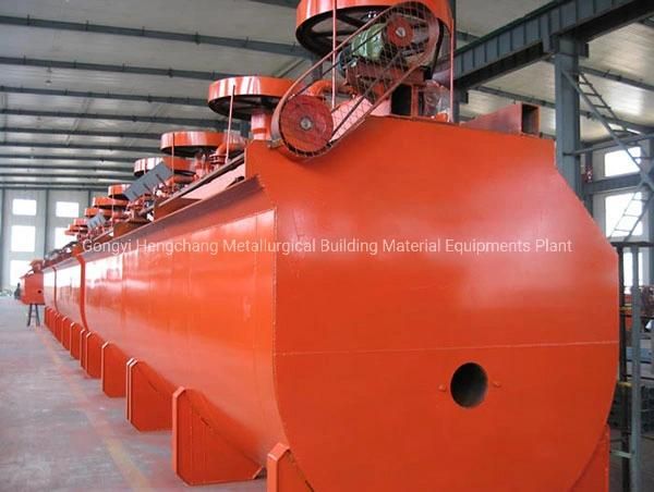 Direct Factory 5% Offdiscount Gold Copper Coblat / Iron / Lead Zinc Tin Fluorite Phosphate Sulfide Mining Ore Separate Process Inflatable Flotation Cell Machine