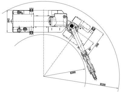Sj-500 Diesel Mobile Rock Splitter