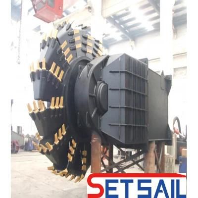 Anchor Boom Wheel Bucket Dredger with Weichai Diesel Engine