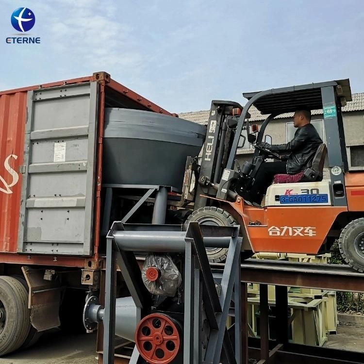 Africa Model 1200b China Gold Mine Wet Pan Mill Price