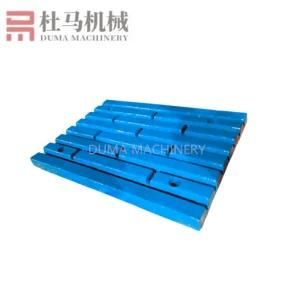 &#160; High Manganese Steel Jaw Plate Price for Crusher Spare Parts