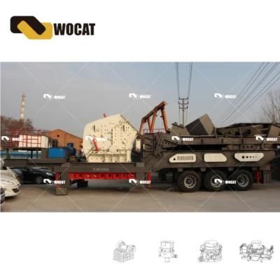 High Crushing Ratio Portable Impact Crusher Plant (S-L250)