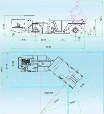 10t Underground Truck