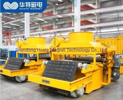 Cross Belt Magnetic Plastic Metal Separator for Waste Processing