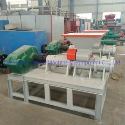 Biomass Charcoal Briquette Making Machine Coal Powder Biomass Fuel Screw Coal Charcoal Rod ...