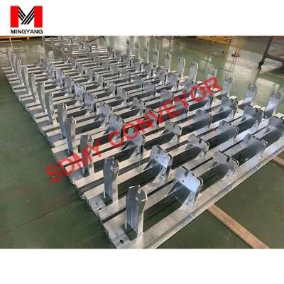 Conveyor Trough Retractable Frame with Galvanized Finish