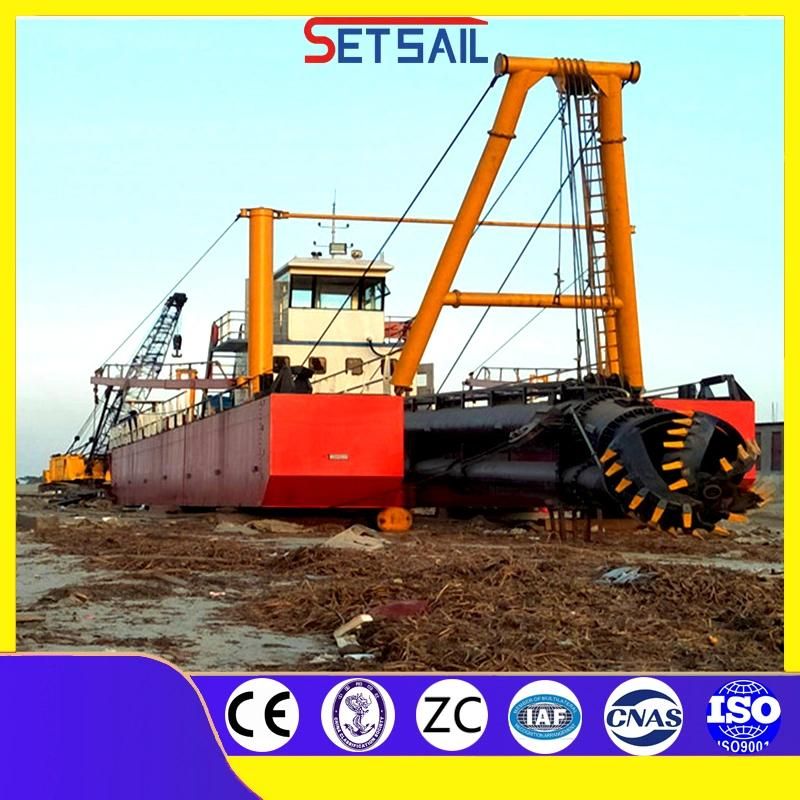Diesel Engine Hydraulic Pump 10 Inch Cutter Suction Dredger for River Sand